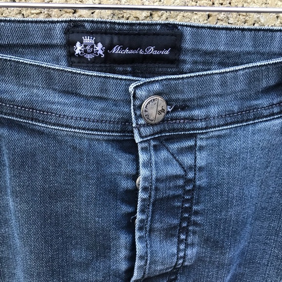 Michael David Straight Leg Jeans #882 - Picture 4 of 4